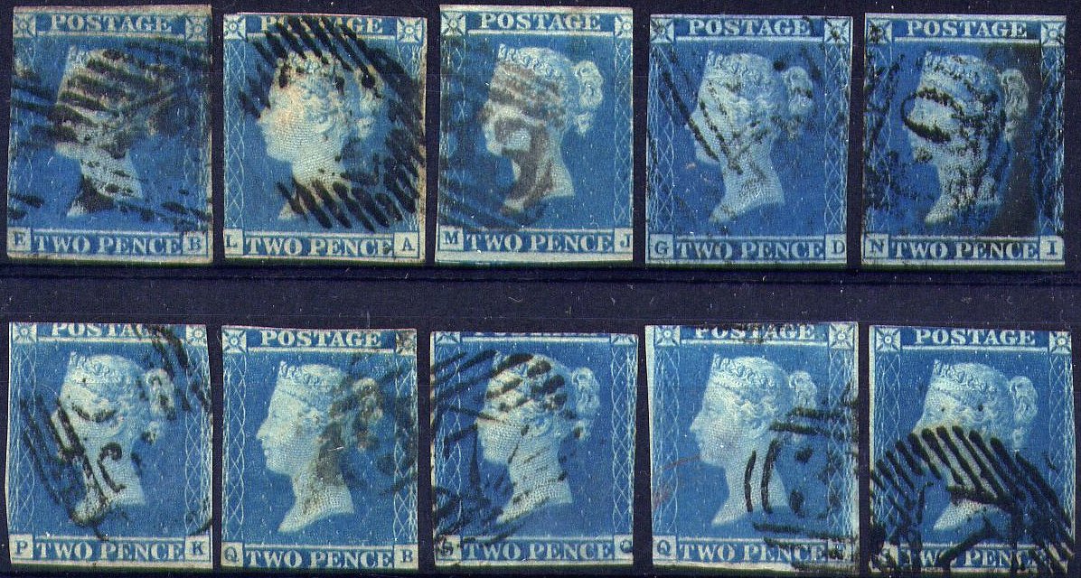 1841 2d Blue selection