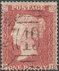 1857 1d Rose-red C11 Plate 46