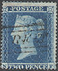 1855 2d Deep Blue F4ya Plate 5 'NF'