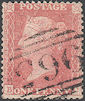 1863 1d Pale Rose-pink C10(4) Plate 68 'BC' Watermark LC I