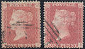 1857 1d Red (shades) C9A(2)/C11 Plate 47 'AF'