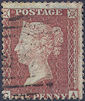 1855 1d Red C3 Plate 18 'CA'