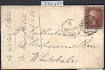 1856 1d Purple-brown C8(8) Plate 28 'BI'