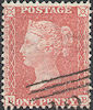 1857 1d Bright Red C9(4) Plate 46 'BB'